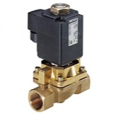 2/2-Way solenoid valve for steam up to 180 °C 